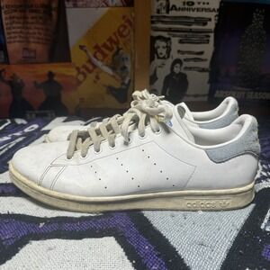 Size 12.5 - Adidas Stan Smith Sneakers‎ White/Real Blue Mens GW0486